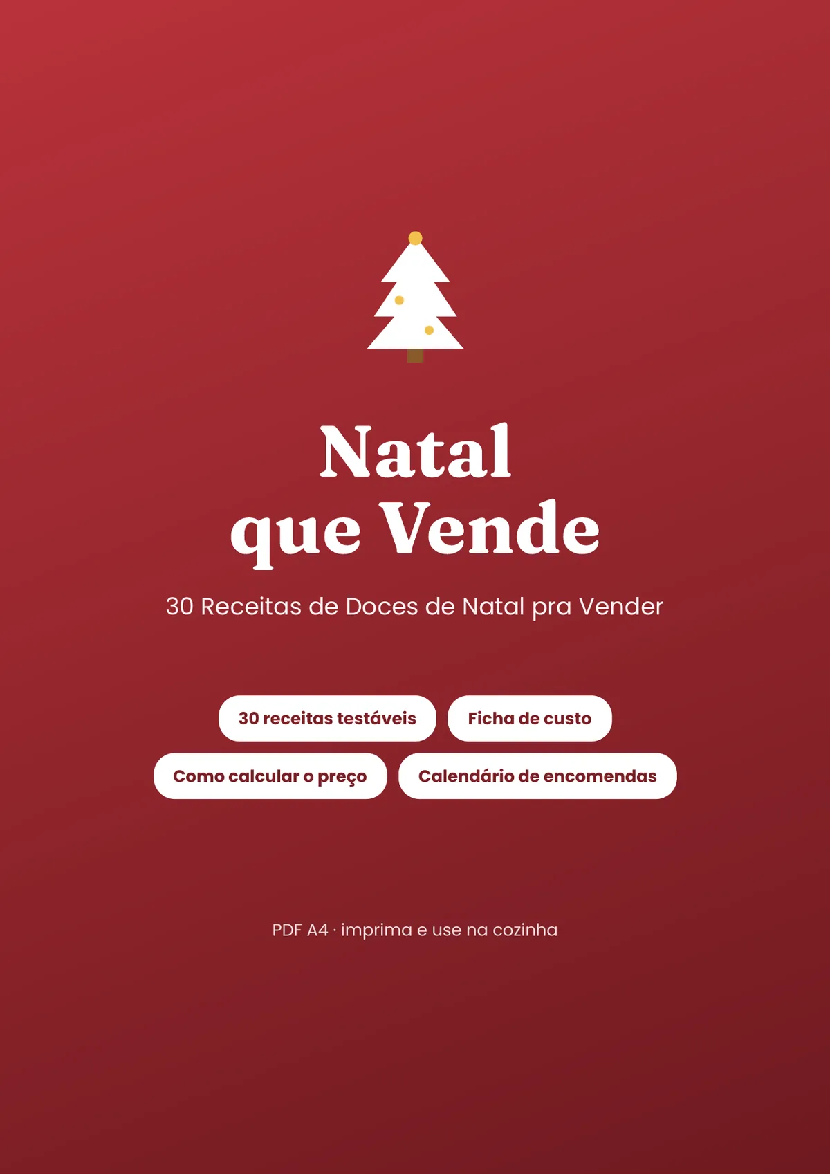 Página real do PDF Natal que Vende: capa